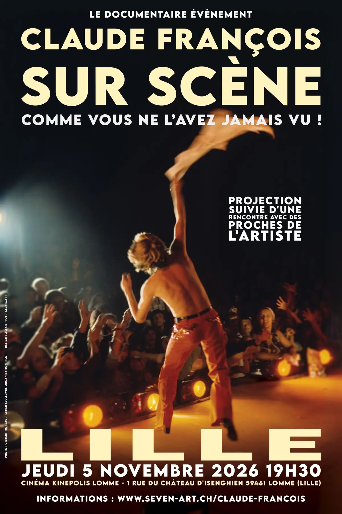 Claude François sur scène - Comme vous ne l'avez jamais vu ! 