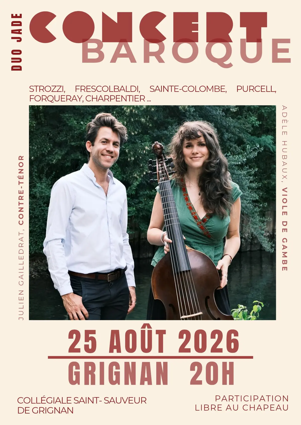 Concert Baroque - duo Jade