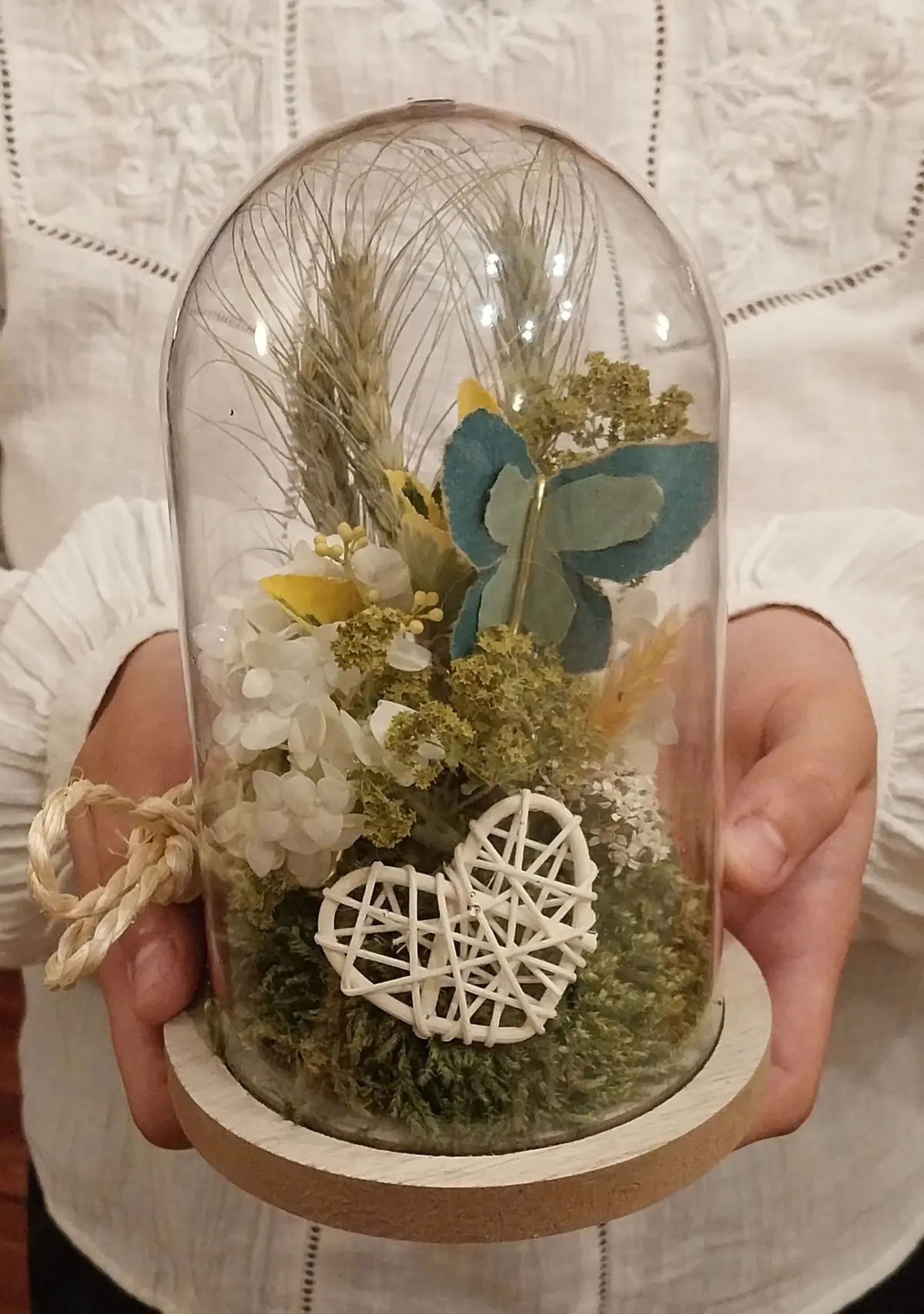 Atelier Cloche décorative végétale