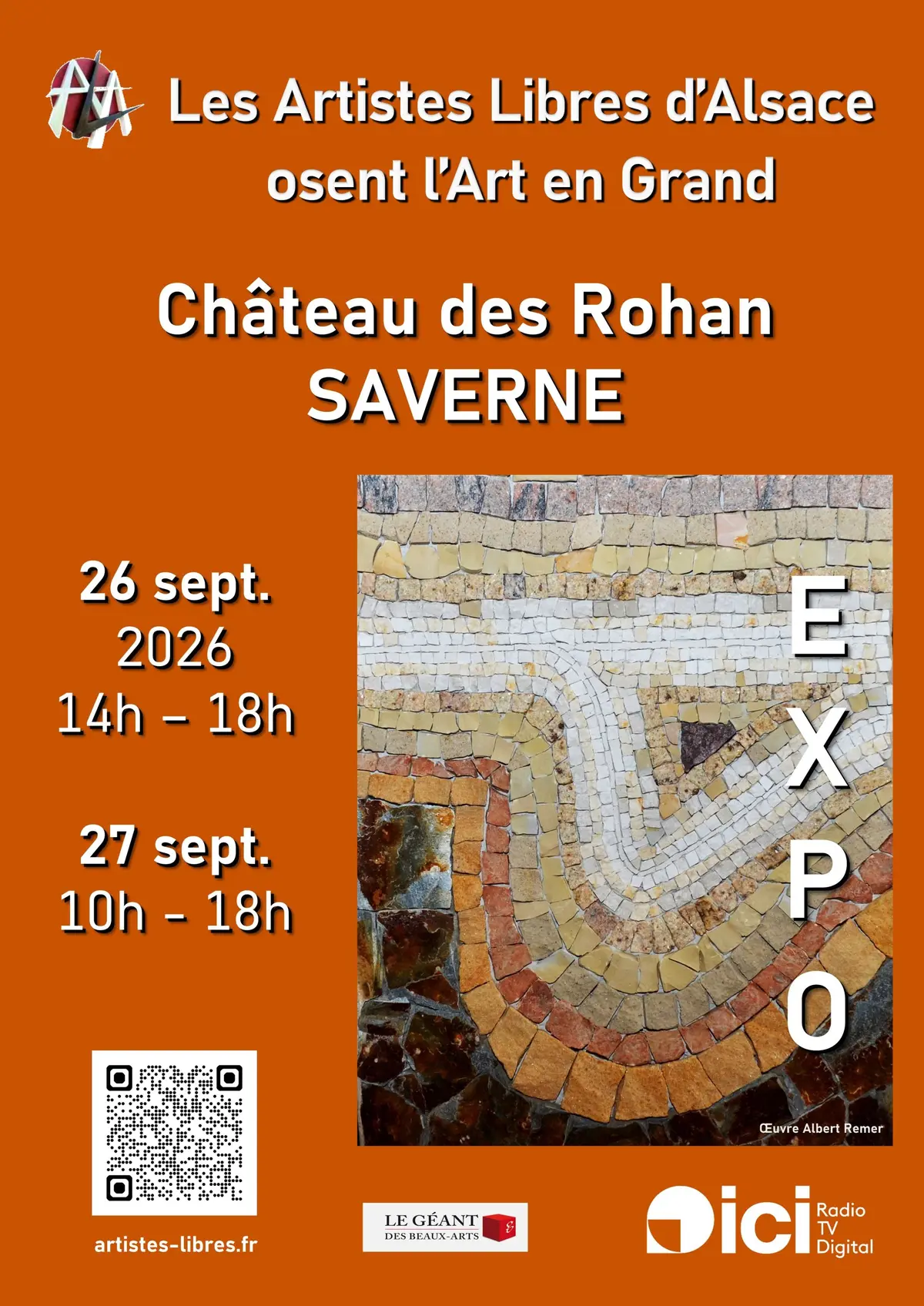 Les Artistes Libres d'Alsace osent l'Art en Grand