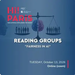 Groupes de lecture Hi! PARIS « Équité en IA » – Séance 1