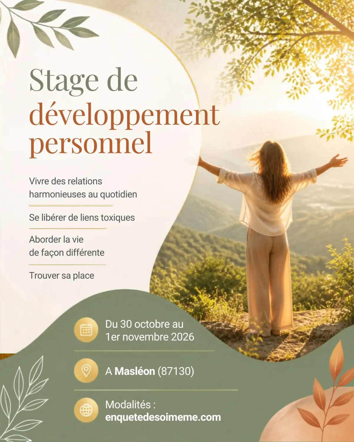 Stage de développement personnel