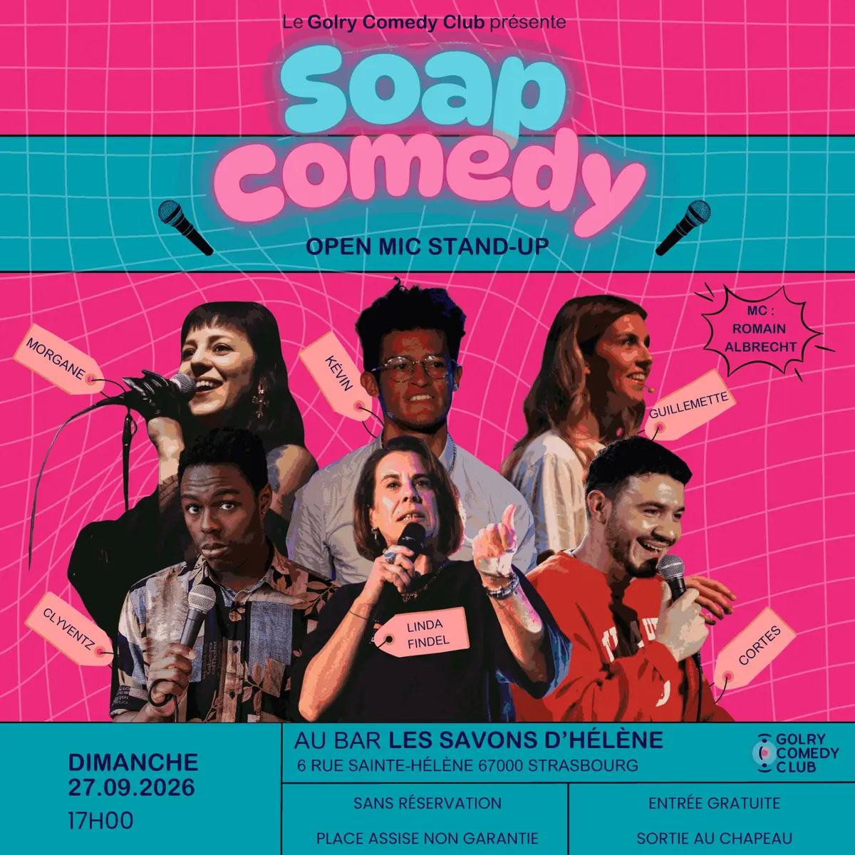 Stand-up : Soap Comedy #74 - Golry Comedy Club X Les Savons d'Hélène
