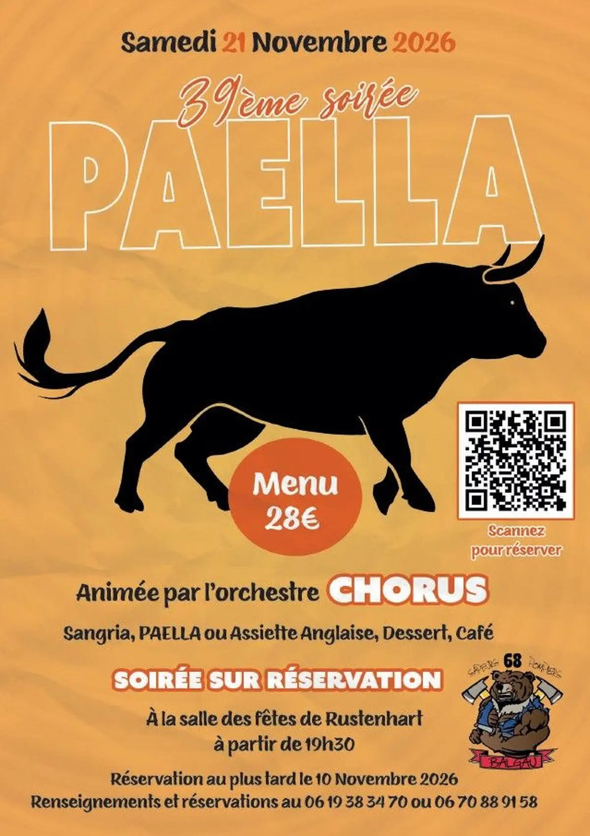 39ème soirée Paella