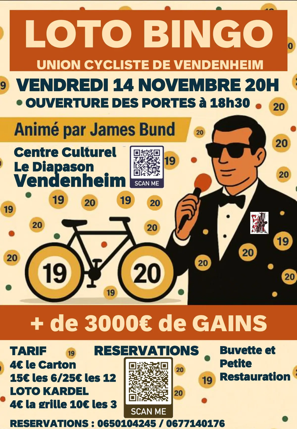 LOTO Bingo de l'UC Vendenheim