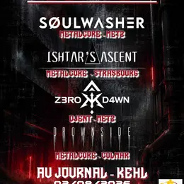 A l'EST FEST concert 4 groupes Métal au Journal Kehl ! 