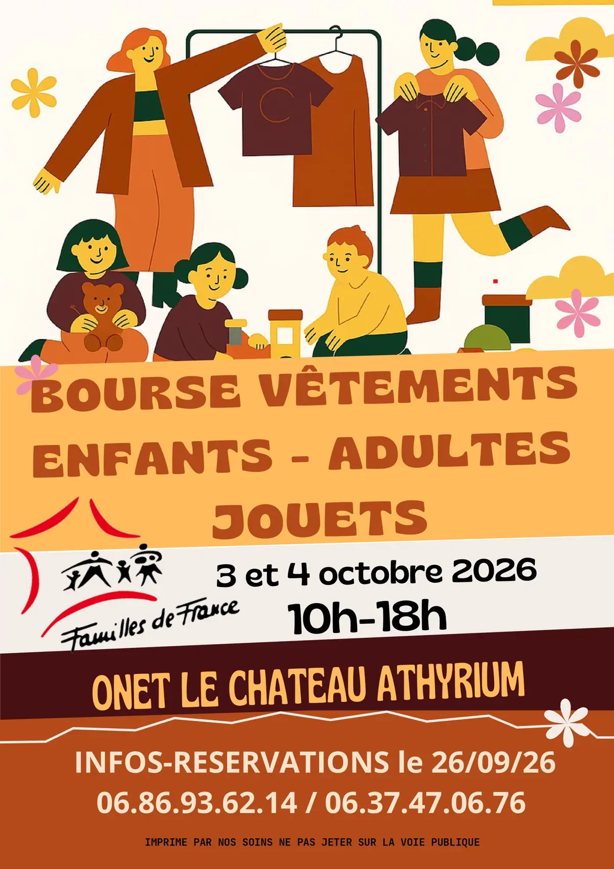 Bourse aux vêtements adultes et enfants - Jouets