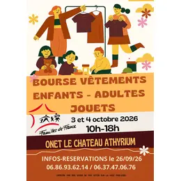 Bourse aux vêtements adultes et enfants - Jouets