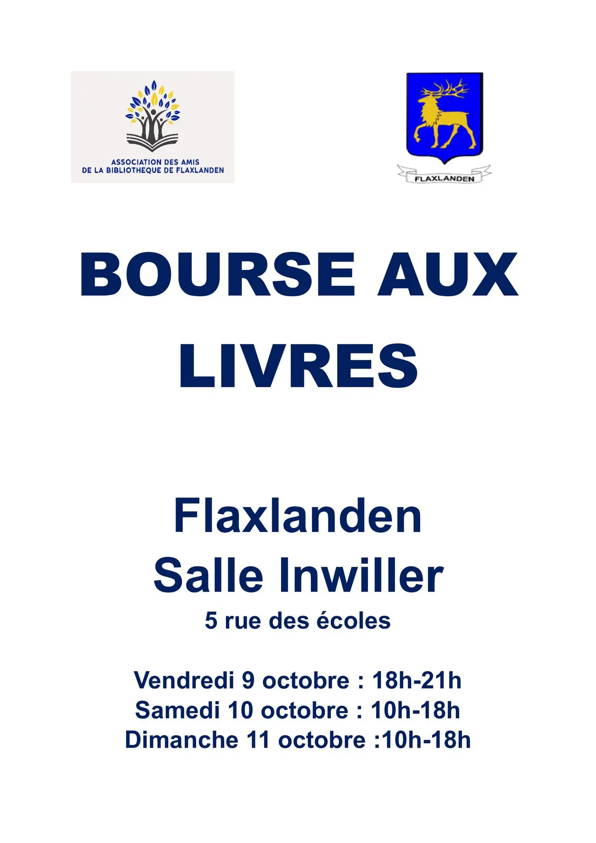 Bourse aux livres d'occasion 