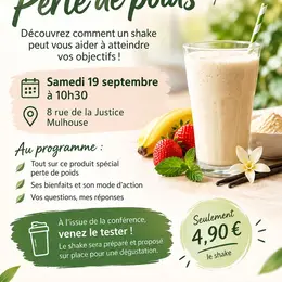 Conférence perte de poids 