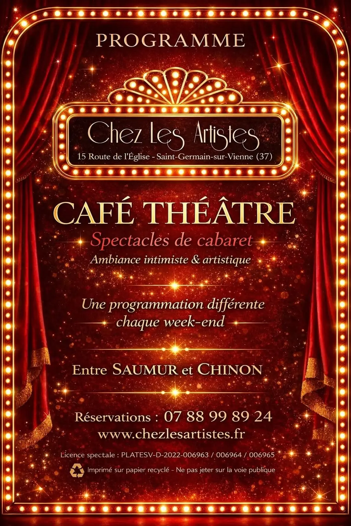 Café Théâtre qui fait du cabaret
