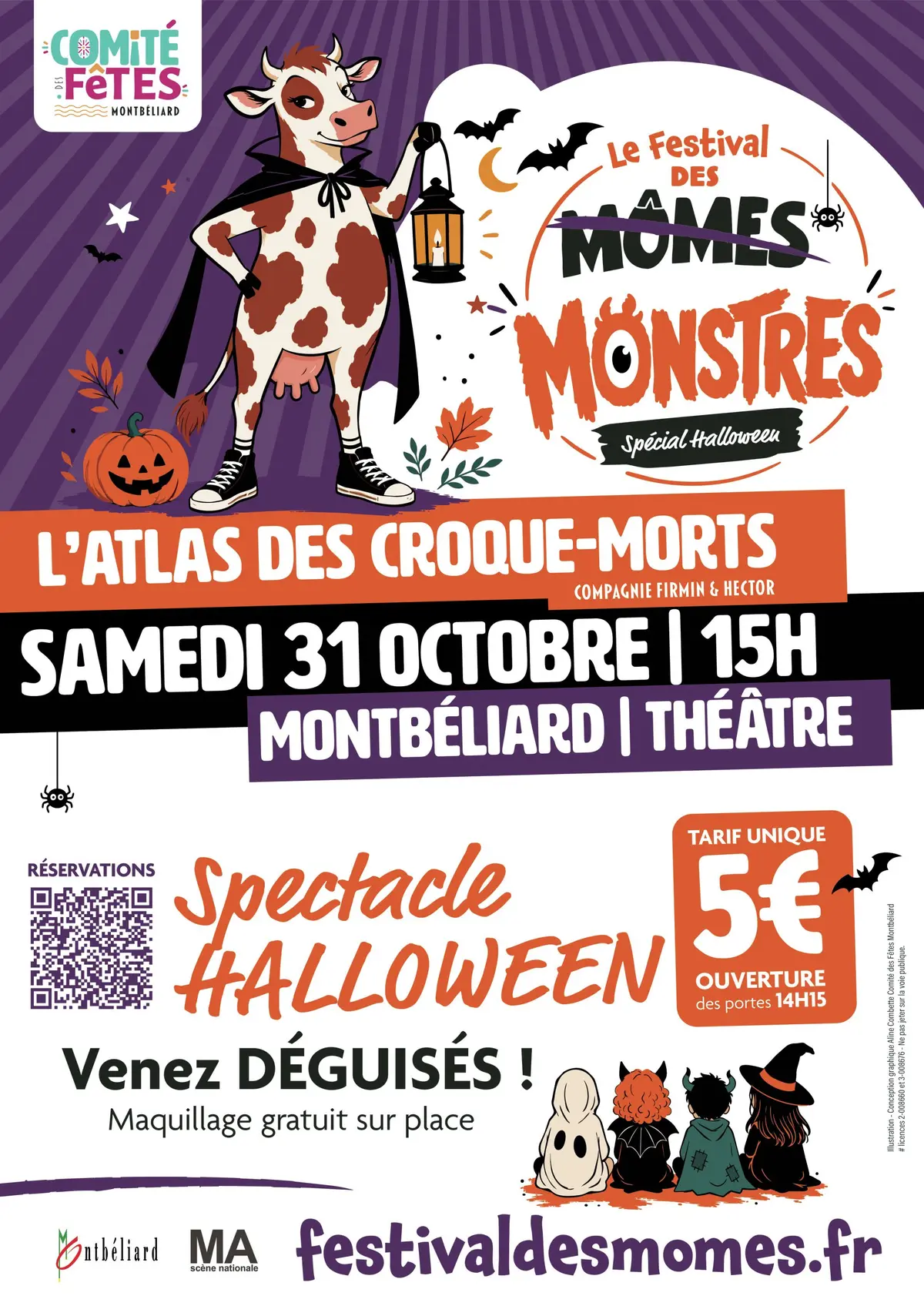 Spectacle Halloween // Festival des Monstres