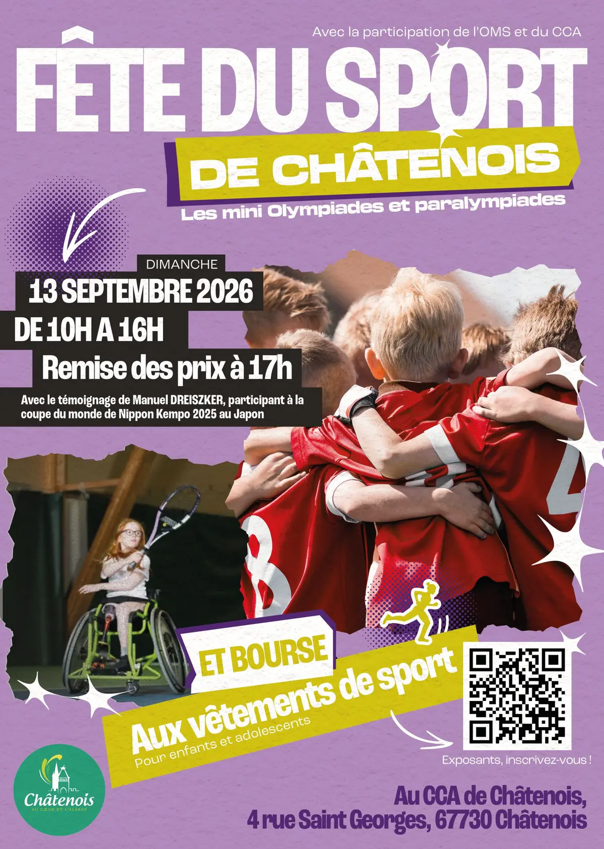 Fête du sport et bourse aux vêtements de sport