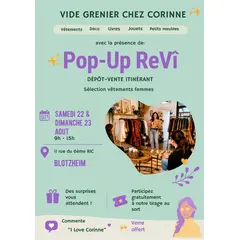 Vide grenier chez Corinne feat. PopUp ReVî