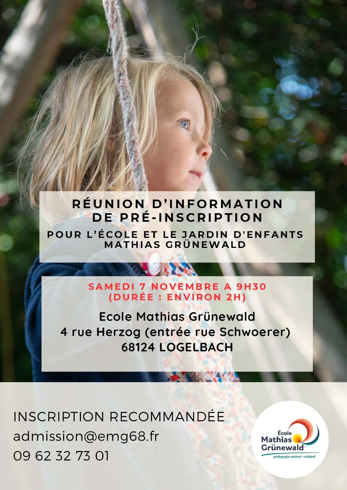 Matinée d'informatio et de préinscription 