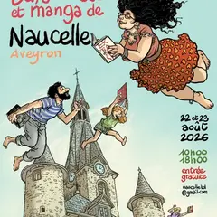 9eme Festival BD, Livres Jeunesse, Manga et Caricatures de Naucelle
