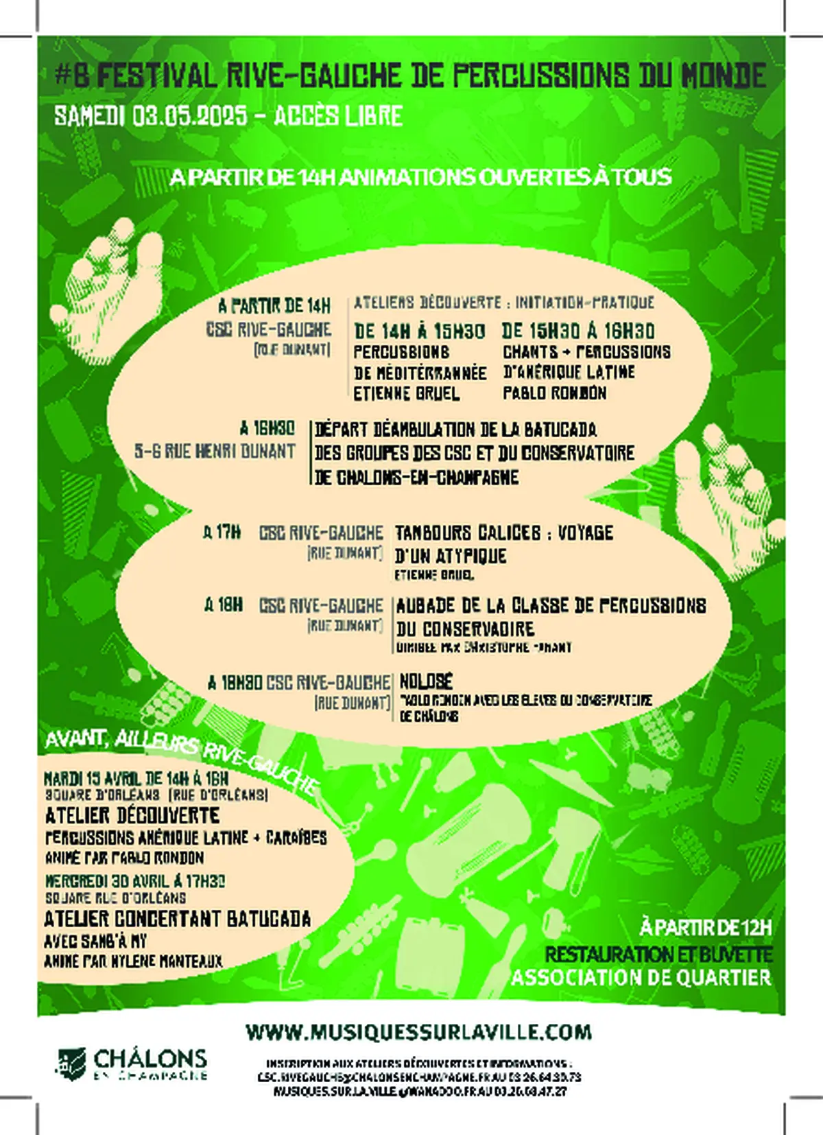 9ème Festival des Percussions du Monde