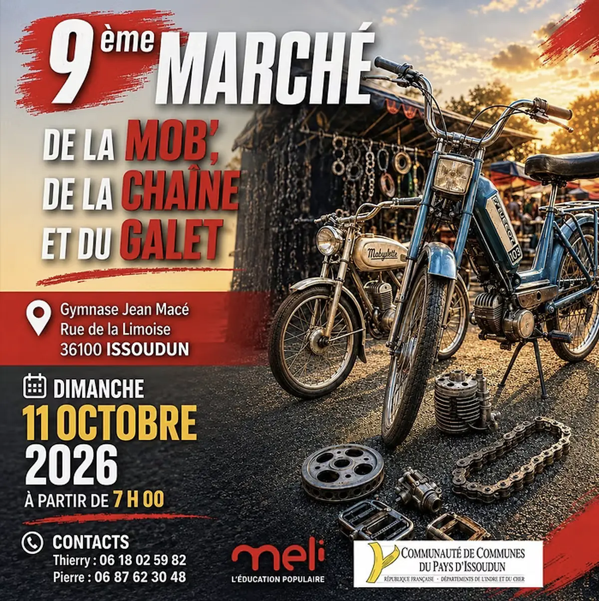 9ème Marché de la mob, de la chaîne et du galet