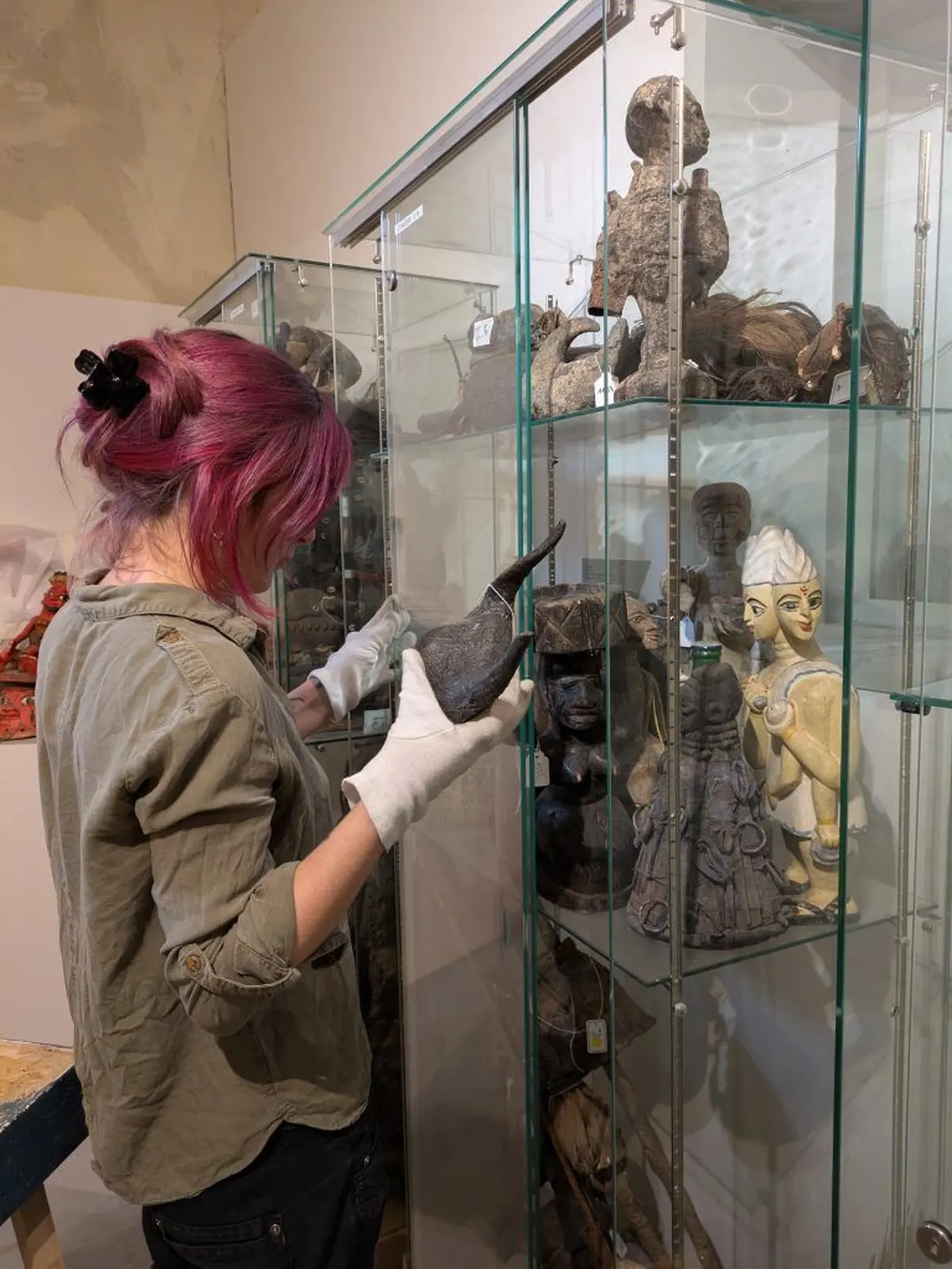Visite guidée de l'exposition temporaire et de nos réserves