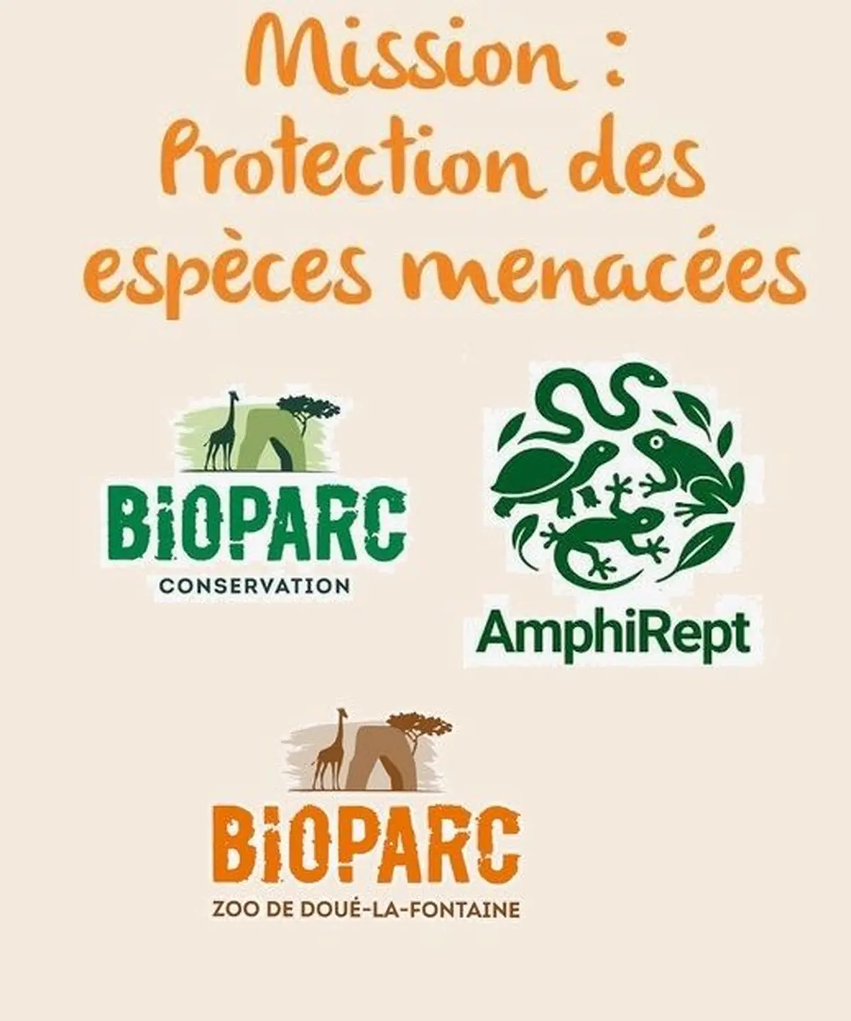 RDV aux journées projets Nature Bioparc conservation avec AmphiRept