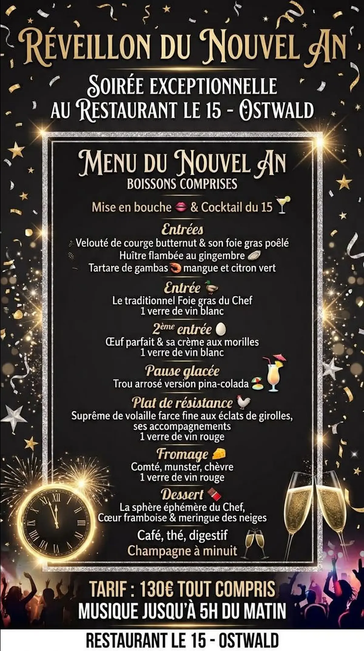 Soirée Dansante Saint Sylvestre