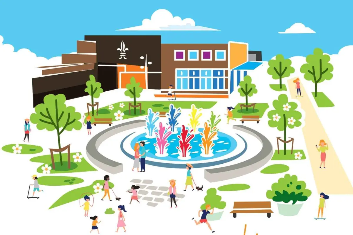 L'été sur la place