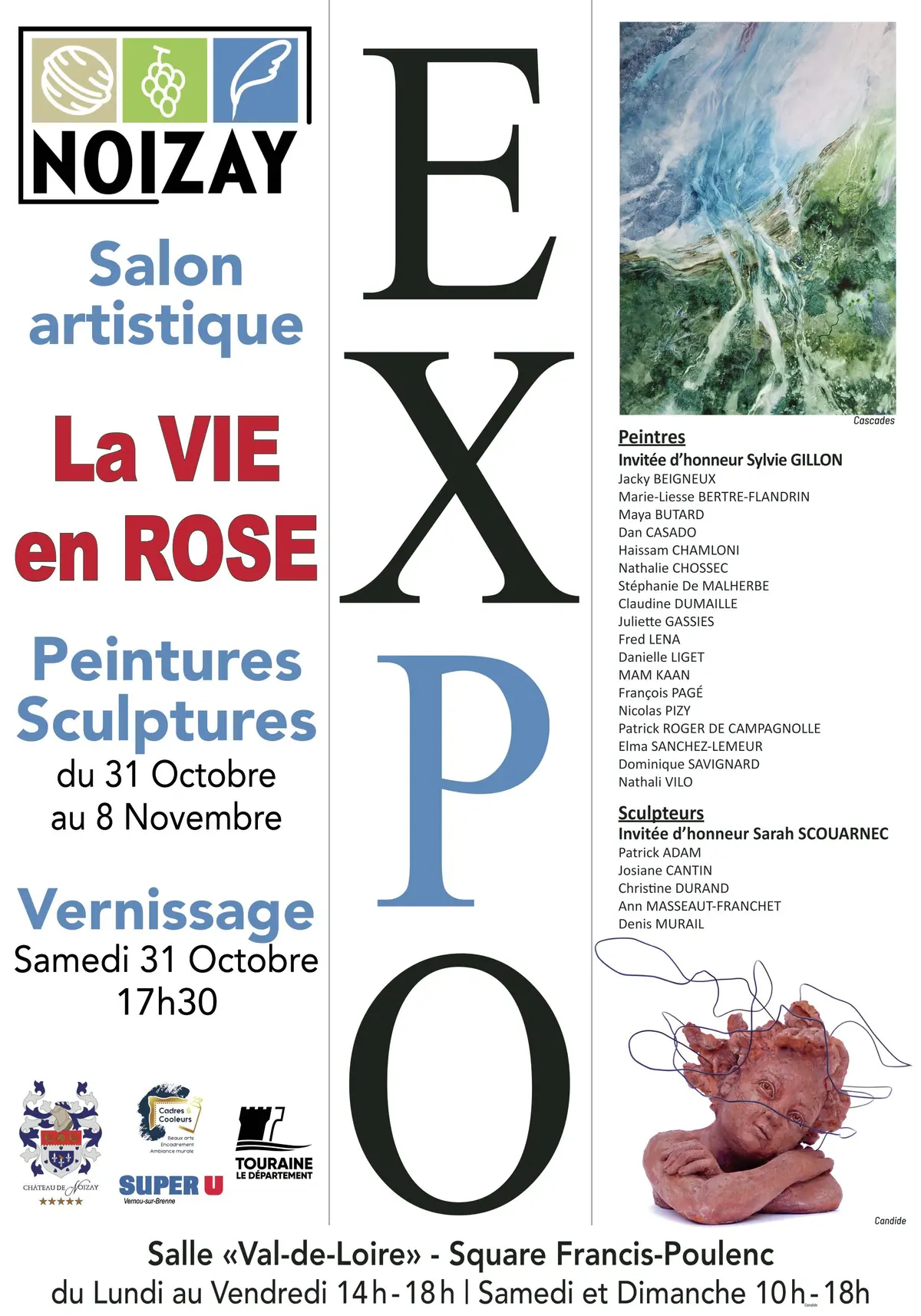 4ᵉ Salon d’Art de Noizay - Exposition de peintures et sculptures