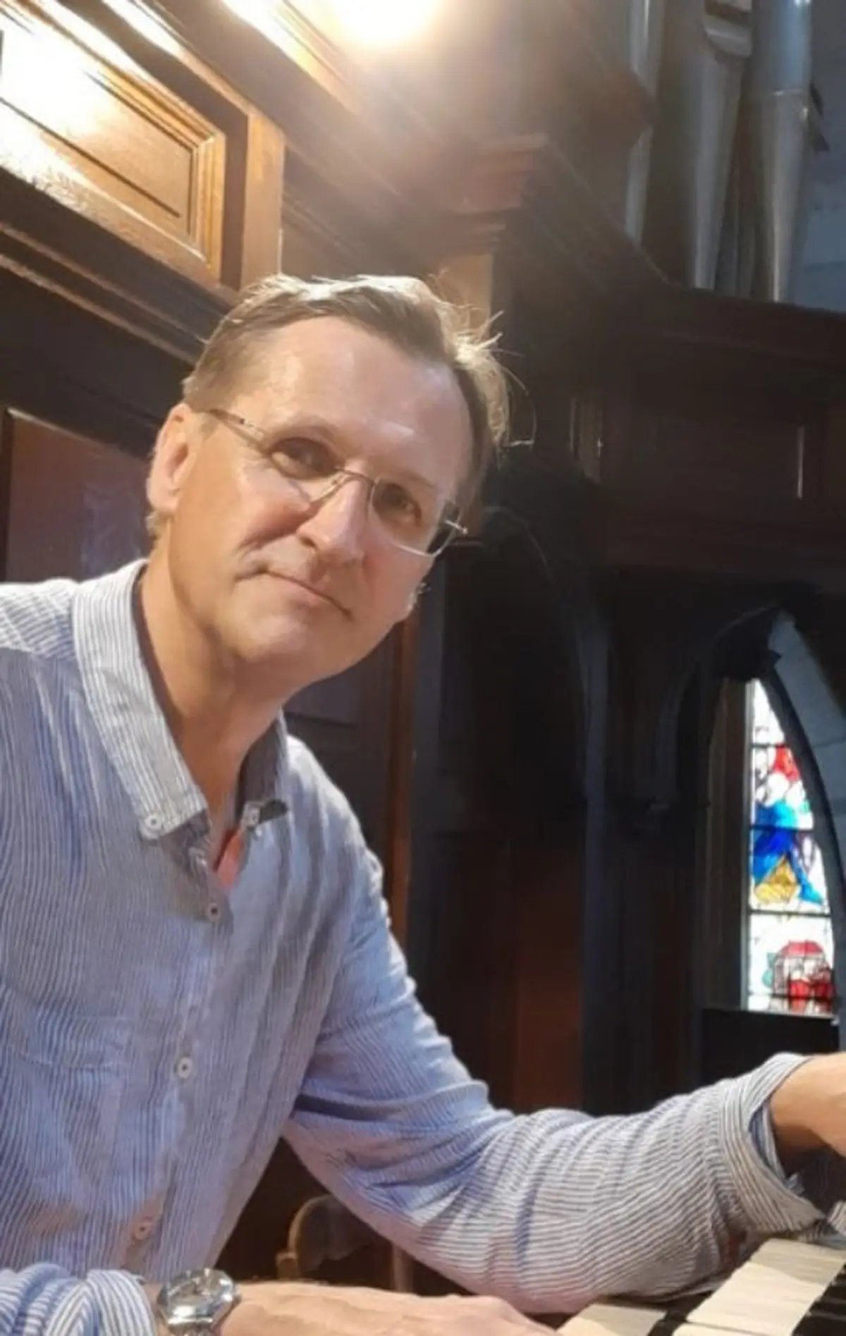 Luc Vervisch à l’orgue Cavaillé-Coll de Saint-Ouen