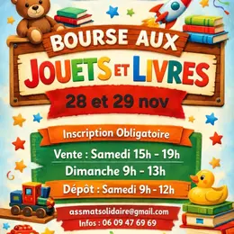 Bourses aux jouets et livres