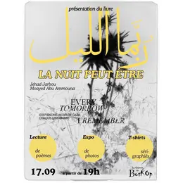 La nuit peut être > Exposition - Lecture - Poésie