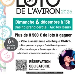 Grand Loto de l'Aviron d'Aix les Bains 