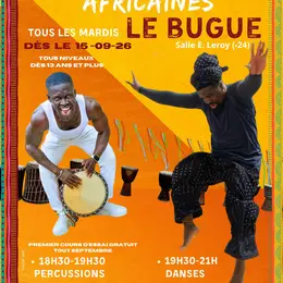 Cours de percussions et danses Africaines