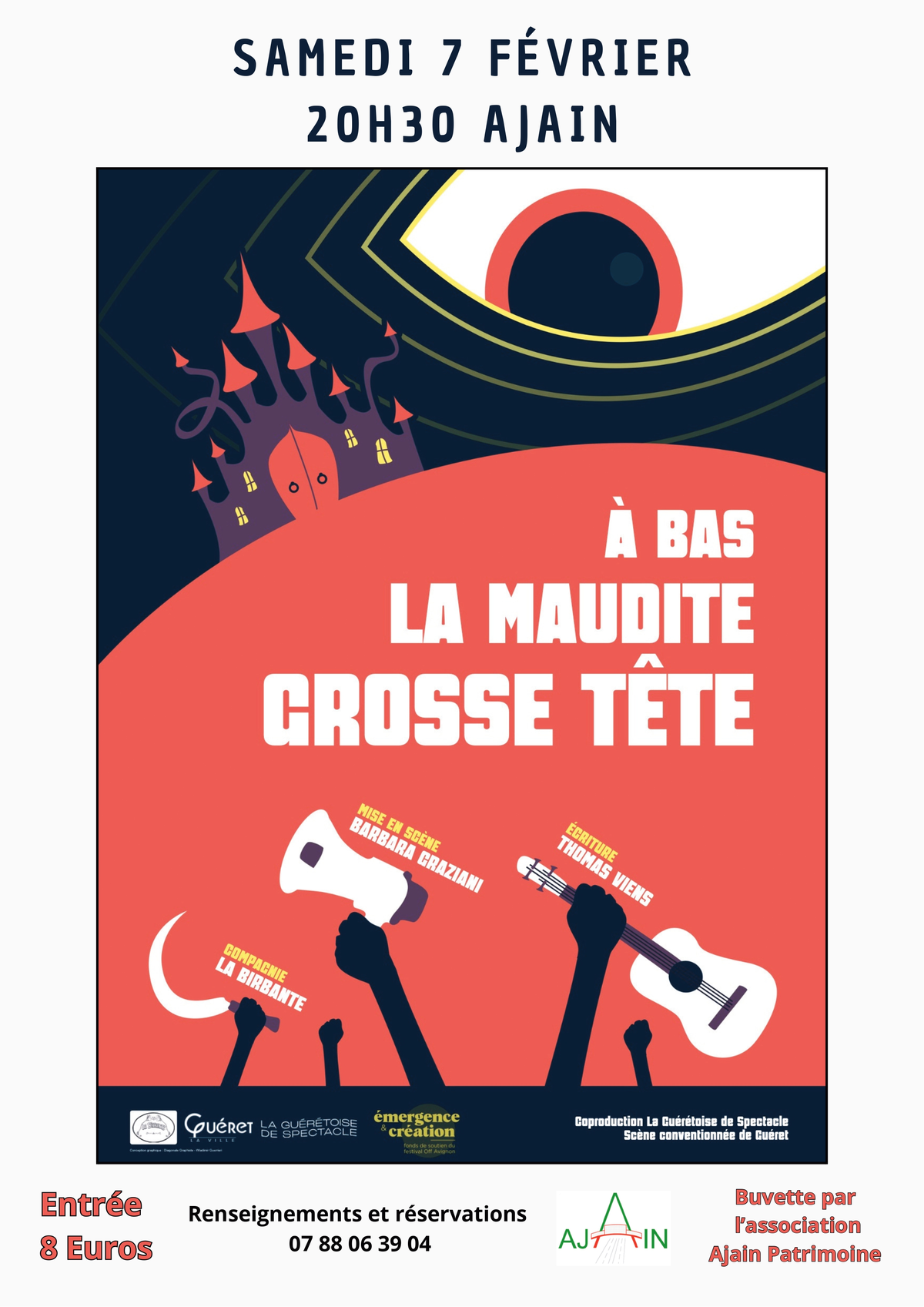 A bas la maudite grosse tête