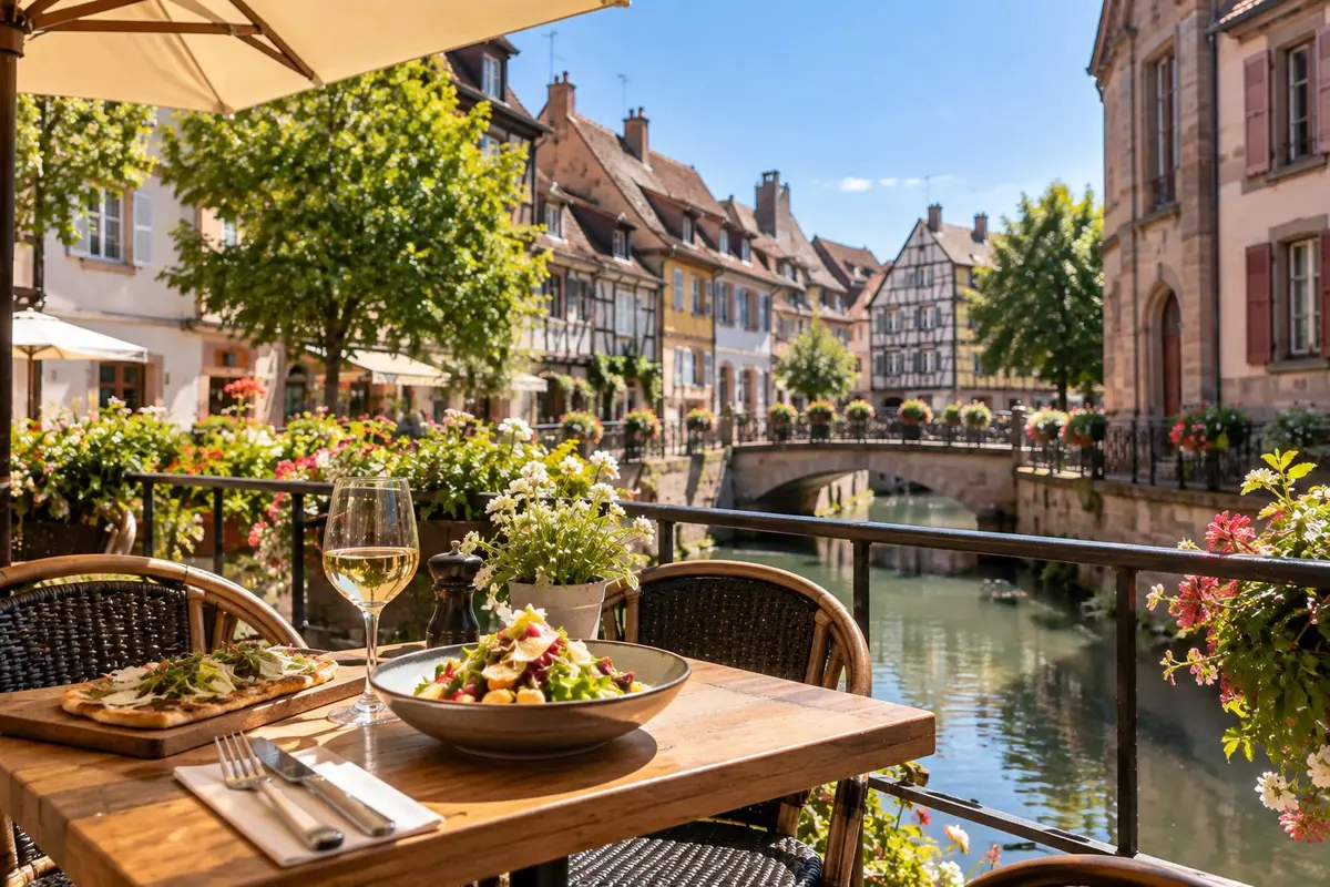 &Agrave; Colmar, 6 terrasses o&ugrave; le d&eacute;cor compte autant que l&rsquo;assiette