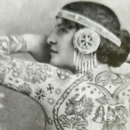 A l'encre bleue. Retrouver l'histoire des femmes tatouées dans les archives des prisons françaises (1881-1950)