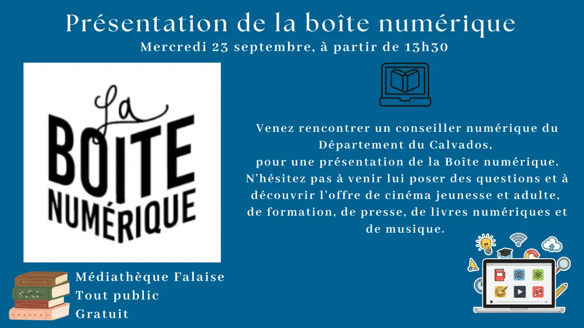 À l'occasion des 10 ans de la boite numérique : présentation de la boite numérique