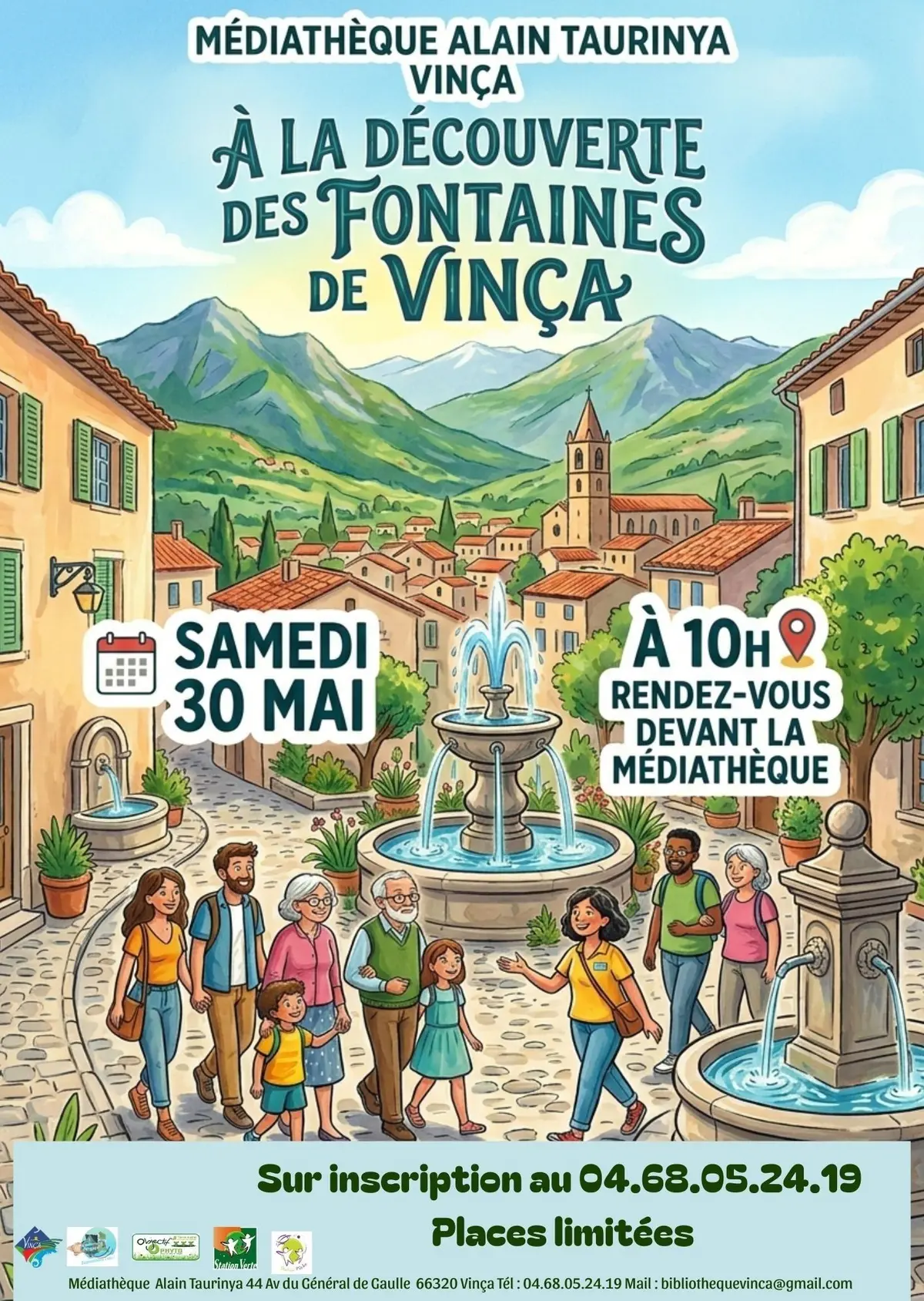 à La Découverte Des Fontaines De Vinça