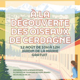 à La Découverte Des Oiseaux De Cerdagne - Mercredi 12 Août
