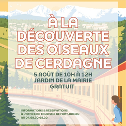 à La Découverte Des Oiseaux De Cerdagne - Mercredi 5 Août