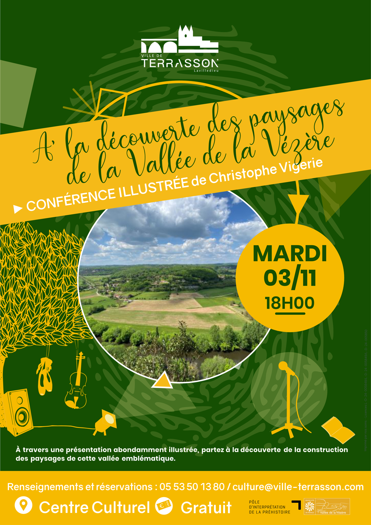 A la découverte des paysages de la vallée de la Vézère