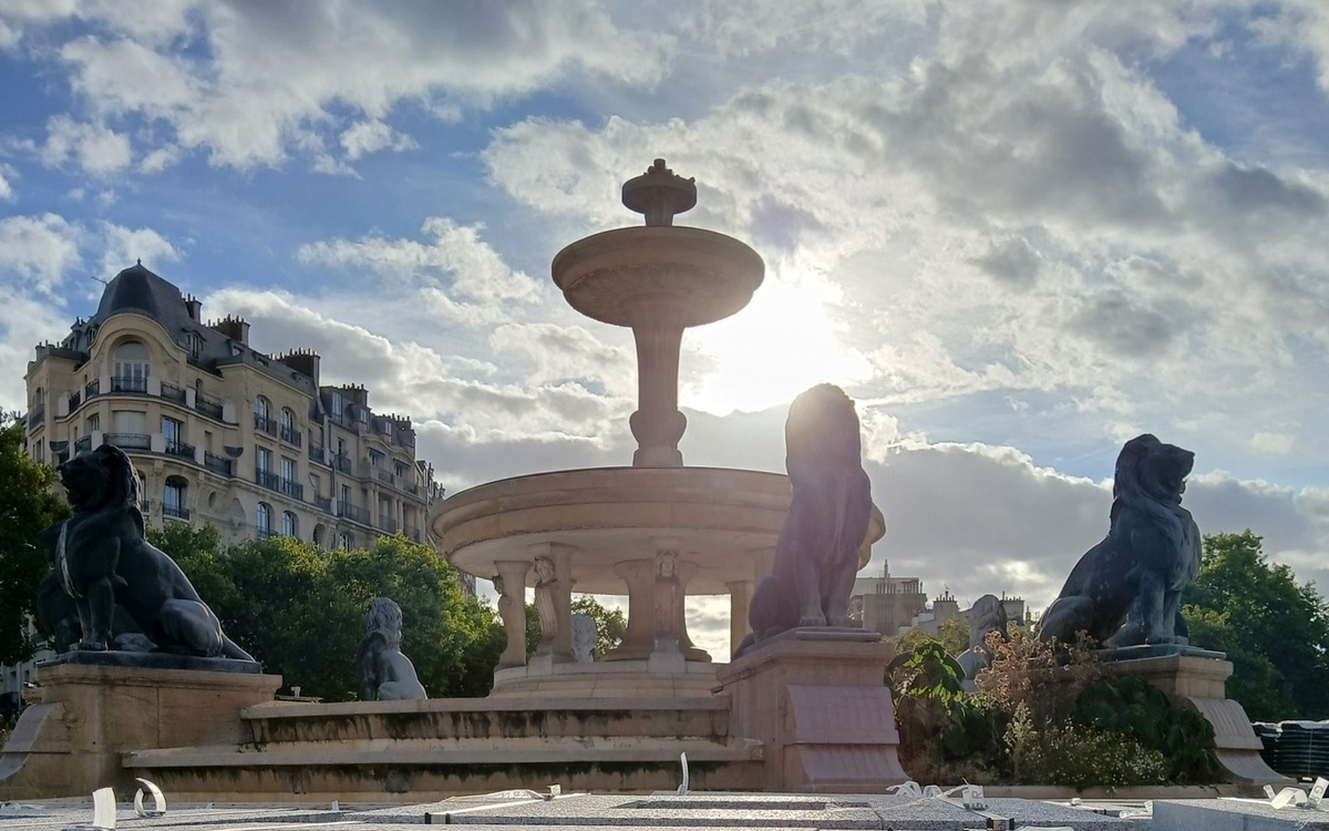 La place Félix-Éboué, Paris 12