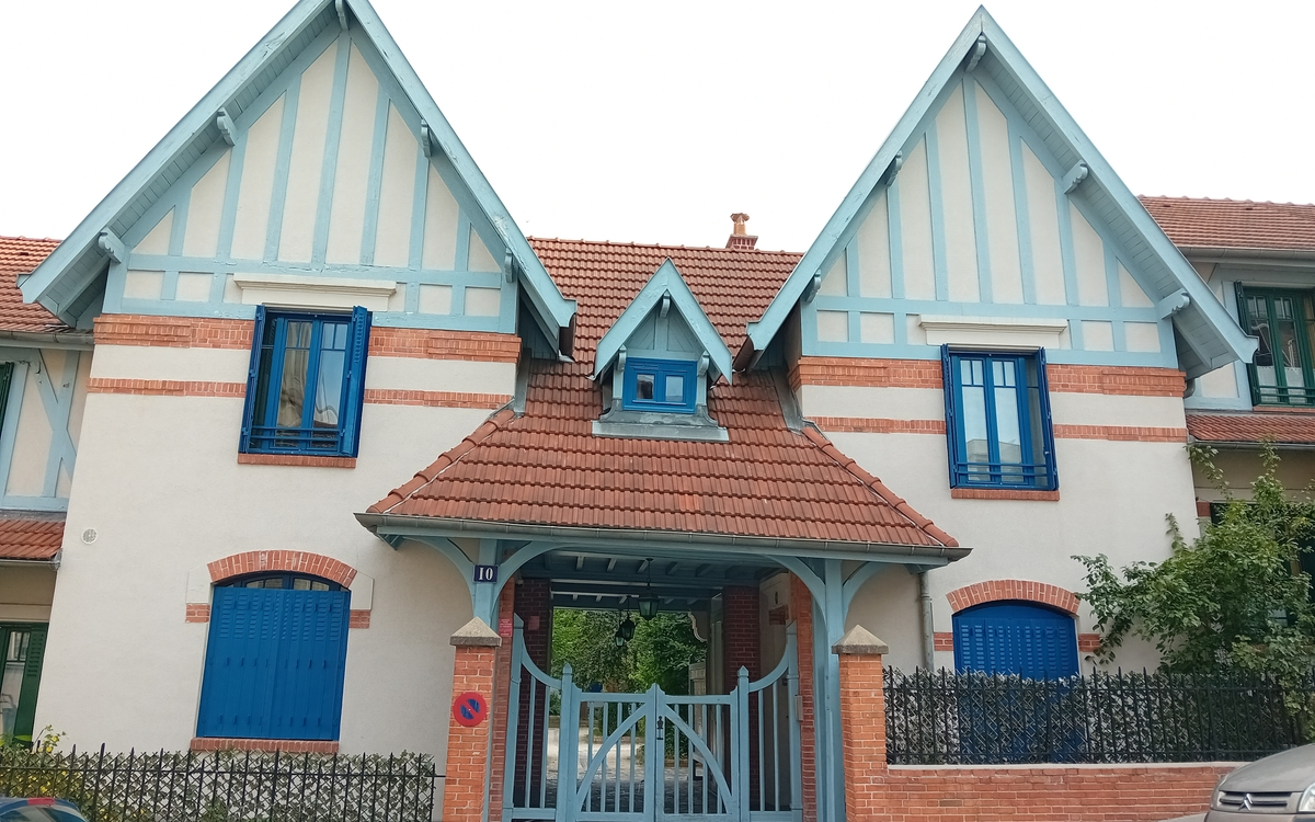 Une maison atypique dans le quartier Maison-Blanche, Paris 13e