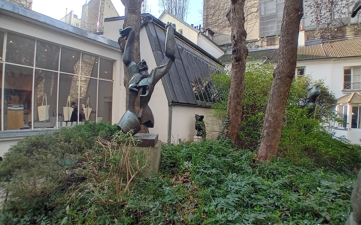 Le musée Zadkine, rue d'Assas, Paris 6e