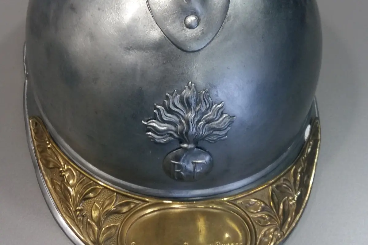 A la découverte du casque d'Adrian