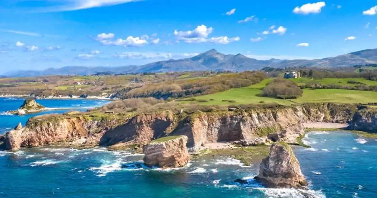 A la découverte du domaine d'Abbadia, Espace Naturel Sensible à Hendaye : Une terre sur l'océan.