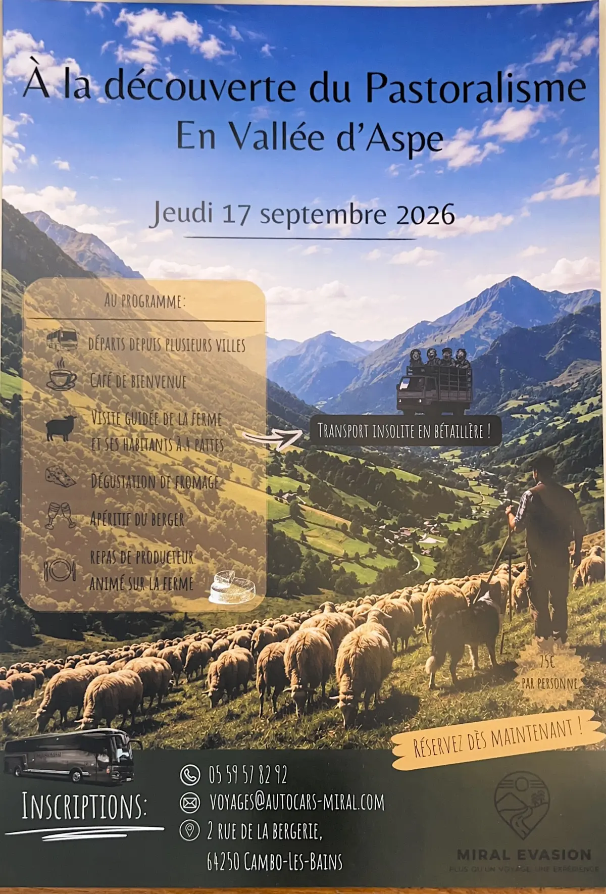 A la découverte du pastoralisme - Vallée d'Aspe