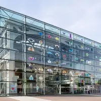 Centre d’art contemporain d’intérêt national, la Kunsthalle Mulhouse occupe un bâtiment emblématique de l’ancienne Fonderie, au cœur du campus universitaire. &copy;  La Kunsthalle Mulhouse