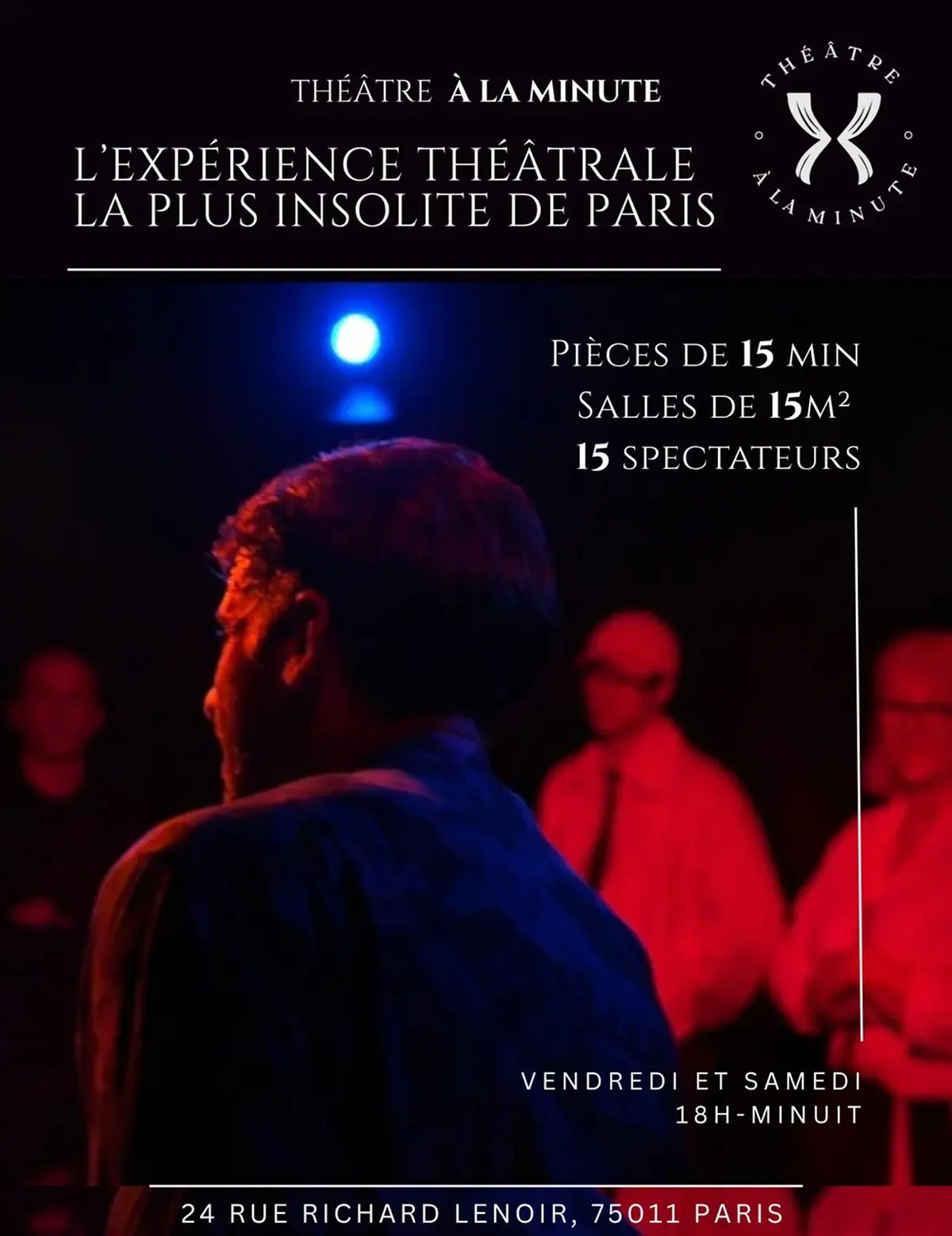 À la Minute – L'expérience théâtrale la plus insolite de Paris