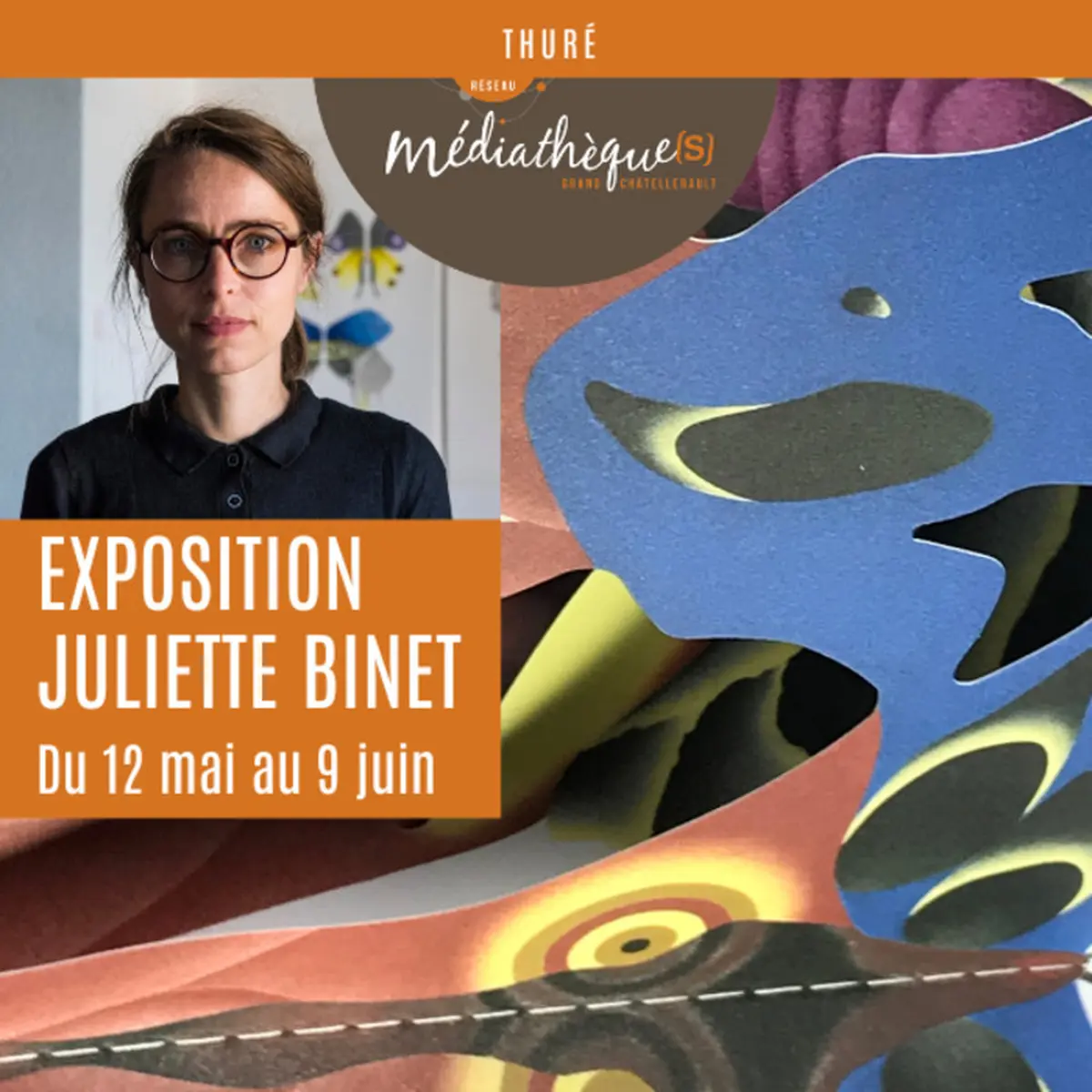 A la rencontre de Juliette Binet : exposition