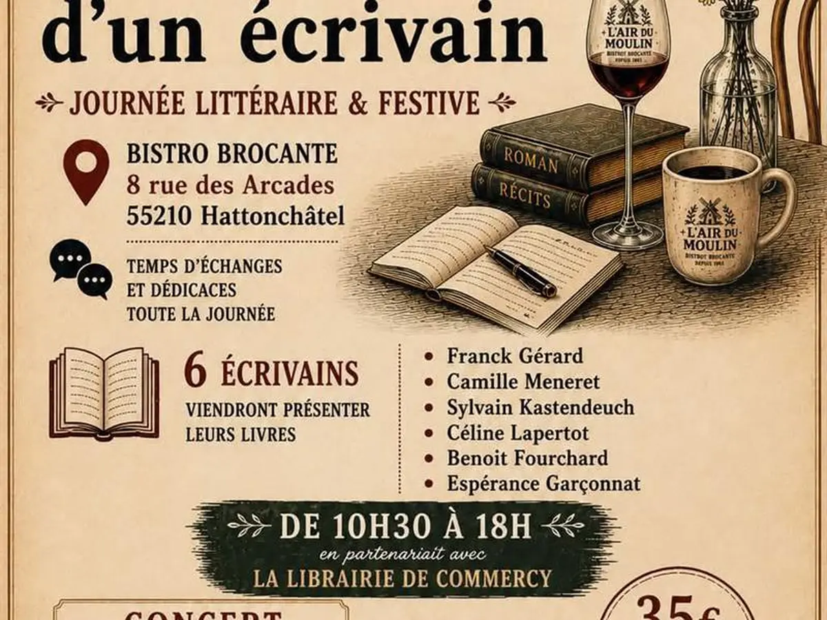 À la table d'un écrivain